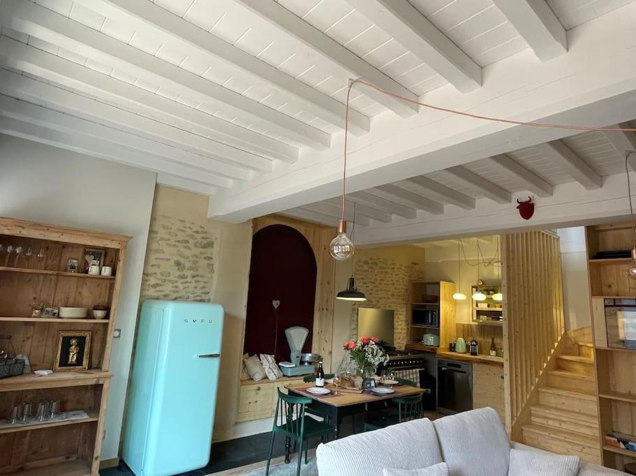 Le Tinailler Grand Standing Au Coeur Des Vignes Villa Prissé Buitenkant foto