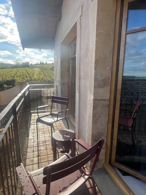 Le Tinailler Grand Standing Au Coeur Des Vignes Villa Prissé Buitenkant foto