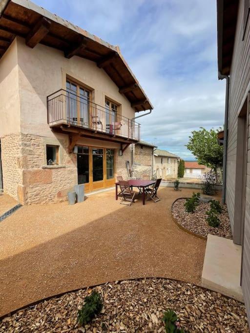 Le Tinailler Grand Standing Au Coeur Des Vignes Villa Prissé Buitenkant foto